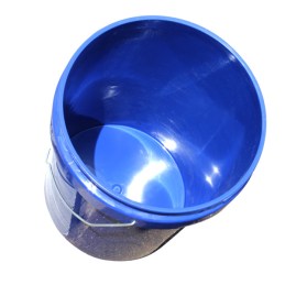 blue bucket