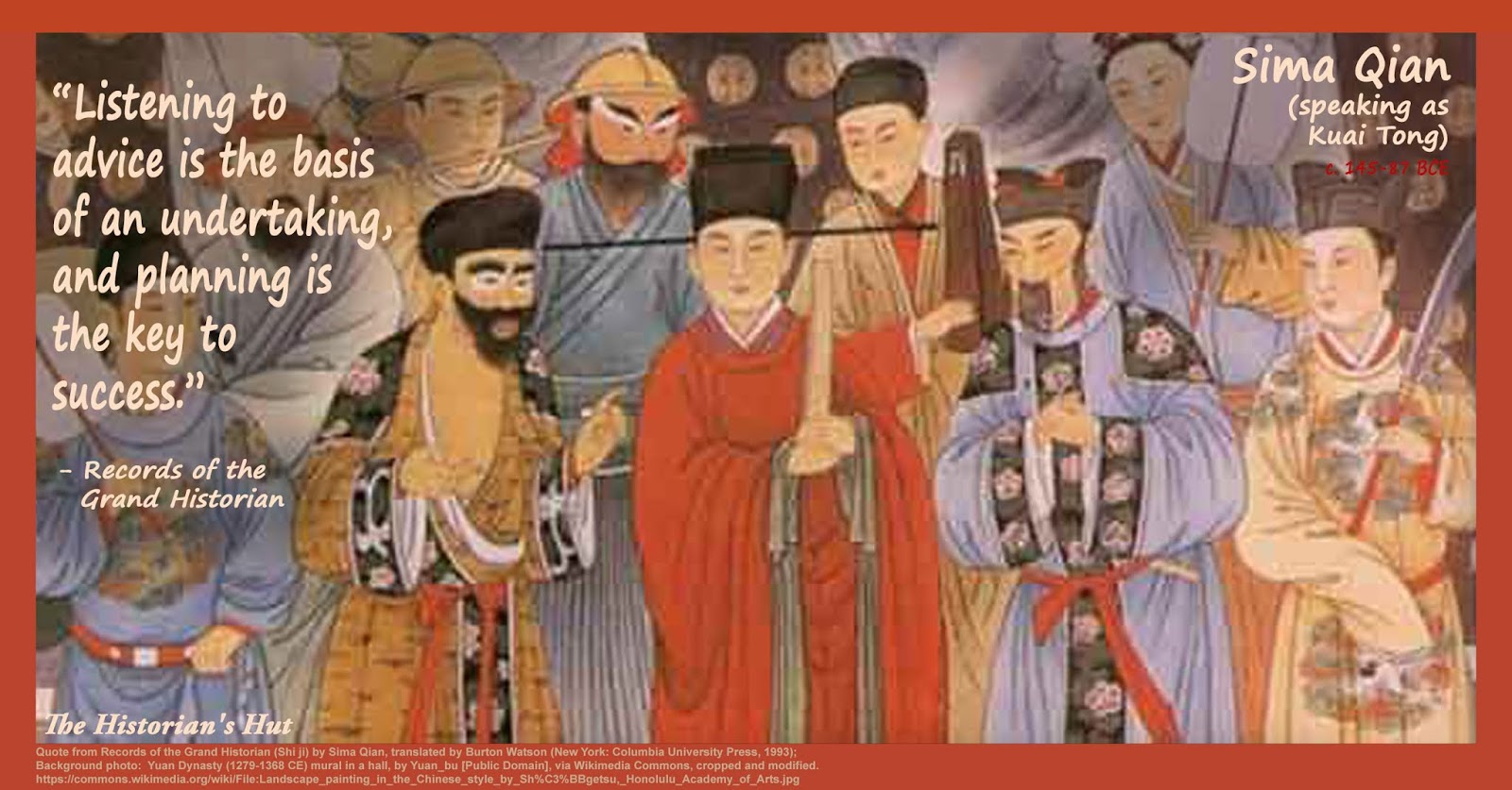 Image result for sima qian quotes